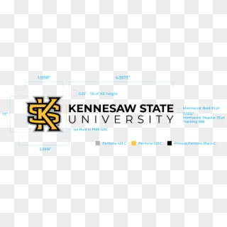 Vip Logos, Marks And Seal - Kennesaw State University Logo, HD Png Download