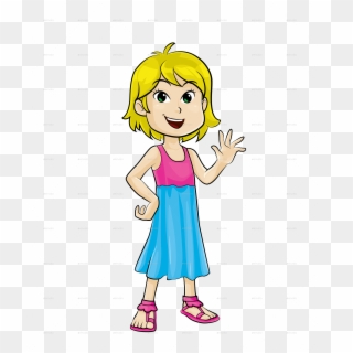 And Girl Img/young Girl Img/2young-girl - Cartoon Boys And Girls Png,  Transparent Png - 2489x2990(#4537042) - PngFind