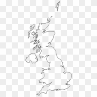 This Free Icons Png Design Of Uk Outline - Uk Map Outline Vector, Transparent Png