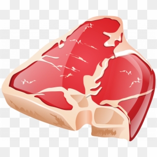 Top Hd Beef Steak Clipart Cdr File Free - Meat Clipart .png, Transparent Png
