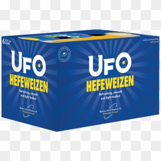 Ufo Hefeweizen 6-pack Cans, Pdf - Banner, HD Png Download