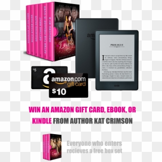 Win A Kindle, Amazon Gift Cards Or Ebooks From Author - Amazon, HD Png Download