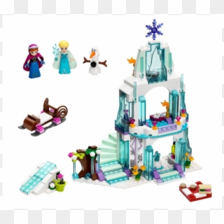 Lepin 25005 Elsa's Sparkling Ice Castle 315pcs Fairytale - Lego Disney Ledové Království, HD Png Download