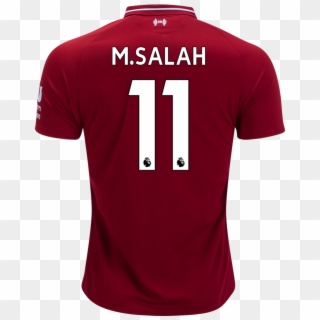New Balance Mohamed Salah Liverpool Home Jersey 18/19 - Polo Shirt, HD Png Download