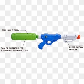 Become A X-shoter - X Shot Water Gun, HD Png Download