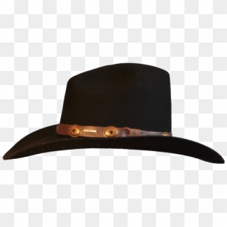 Black Cowboy Hat Png - Cowboy Hat From The Side, Transparent Png