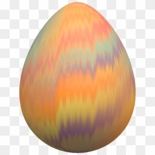 Easter Egg Colorful Easter Eggs - Easter Egg Orange, HD Png Download