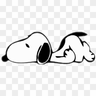 Snoopy Clipart Black And White, HD Png Download