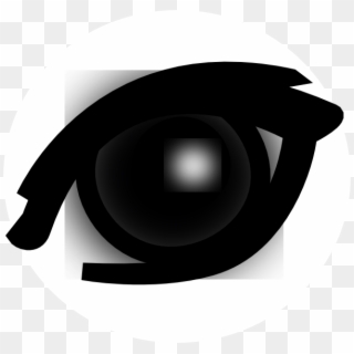 Clip Art Cow Eye At Clker Com Vector Online Royalty - Black Magic Eye, HD  Png Download - 600x552(#3785620) - PngFind