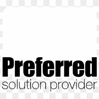 Dell Preferred Logo Black And White - Poster, HD Png Download