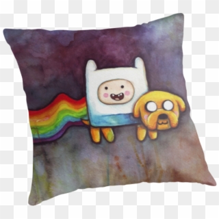Nyan Time - Cushion, HD Png Download