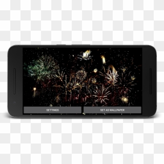 Fogos De Artificio Lwp Captura De Tela 5 , Png Download - Fireworks, Transparent Png
