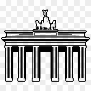 This Free Icons Png Design Of Brandenburg Gate - Brandenburger Tor Clipart, Transparent Png