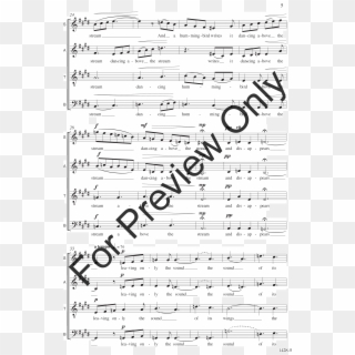 And Love Be Written On Running Water Thumbnail - Jesus Meek And Humble Sheet Music, HD Png Download