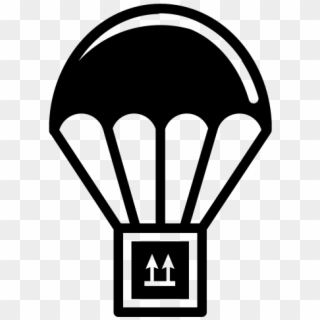 Crate Parachute Icon Transparent, HD Png Download