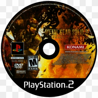 Metal Gear Solid - Metal Gear Solid 3 Disc, HD Png Download