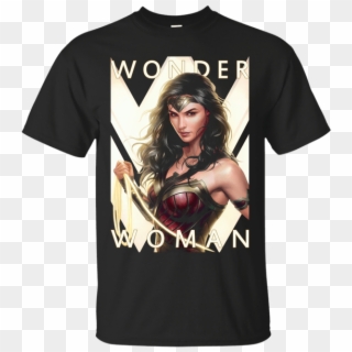 Wonder Woman Gal Gadot T Shirt Tula Store - Puerto Rico Black Flag Shirt, HD Png Download