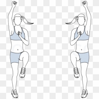 How To Get 6 Pack Abs Women, 6 Pack Abs Women, Girls - Illustration, HD Png Download