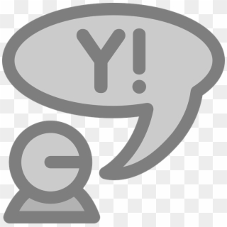 Chat Yahoo Instant Messenger Chatting Chat Room - Idioma Icono, HD Png Download