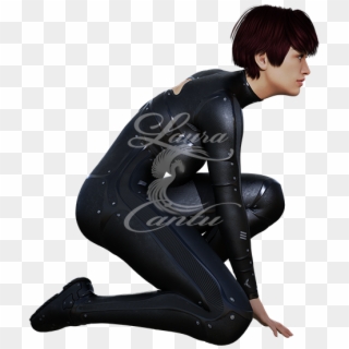 Angelica Crouching Right - Figurine, HD Png Download