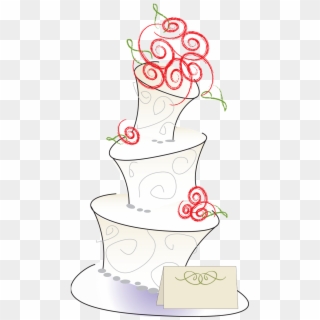 Wedding Cake Time - Illustration, HD Png Download