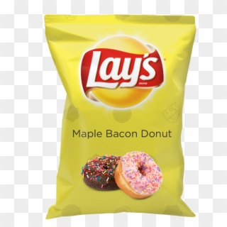 Donut-lays - 10 Oz Bag Of Chips, HD Png Download
