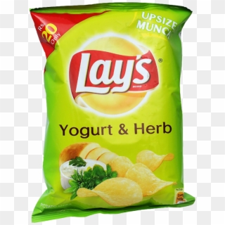 Lays Chips Yogurt & Herb 27 Gm - Lays, HD Png Download