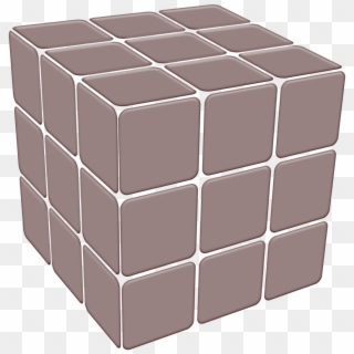 Cube Square Transparency Box 3d Png Image - Rubik's Cube, Transparent Png