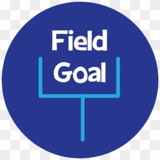Football Clipart Blue - Field Goal Logo, HD Png Download