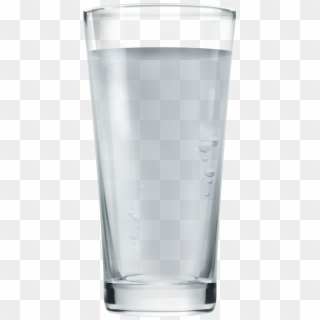 Glass Of Water Png Clipart - Pint Glass, Transparent Png