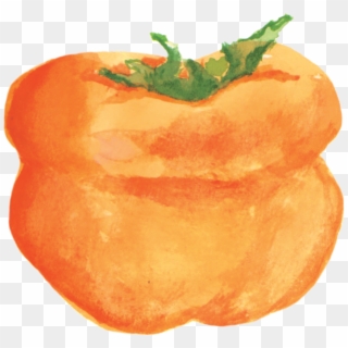 File - 柿子persimmon - Plum Tomato, HD Png Download
