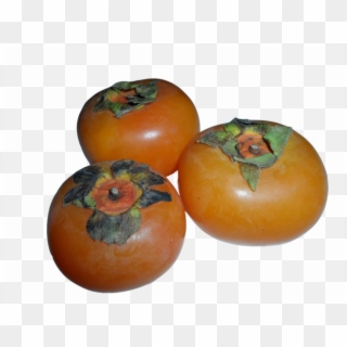 Three Persimmon Transparent Image - Persimmon, HD Png Download