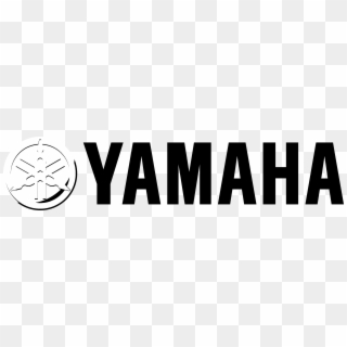 Yamaha Logo Black And White - Yamaha Logo Png White, Transparent Png