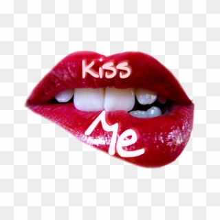 Kiss Me Good Morning With Lips Hd Png Download 1024x609 Pngfind