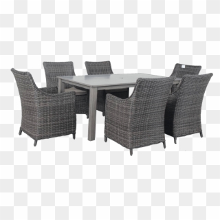 Dining Set - Wicker, HD Png Download
