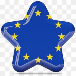 Illustration Of Flag Of European Union - Qatar Flag Star, HD Png Download