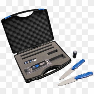 Blue Training Knife Kit - Cosmetics, HD Png Download