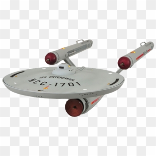 Spaceship, Model, Isolated, Enterprise - Star Trek Original Enterprise, HD Png Download