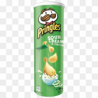 Pringles Sour Cream&onions - Pringles Sour Cream Onion, HD Png Download