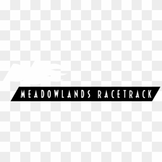 Meadowlands Racetrack Logo Black And White - Black-and-white, HD Png Download