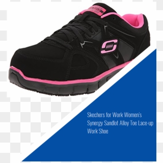 Skechers For Work Women's Synergy Sandlot Alloy Toe - Shoe, HD Png Download