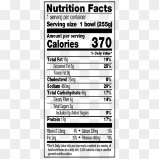 Nutrition - Tri Color Quinoa Nutrition Fact, HD Png Download