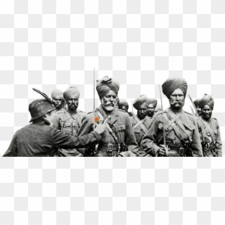 Exhibition About Sikhs In Ww1 Tours To The Asian Centre - Sikh Regiment World War, HD Png Download