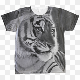 “tiger” T-shirt - Siberian Tiger, HD Png Download