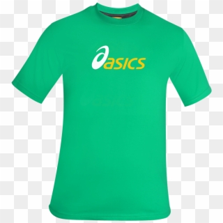Tshirt Asics Green - Famous Brands Shirt Designs, HD Png Download