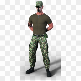 Soldier Uniform Military - Militar Png, Transparent Png