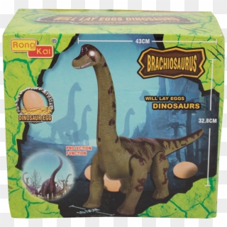 Techege Toys Walking Brachiosaurus Dinosaur, Shines - Egg Laying Dinosaur Toy, HD Png Download