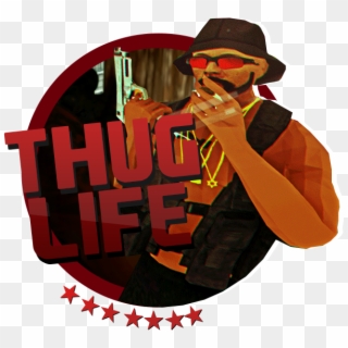 Skin Thug Life - Illustration, HD Png Download