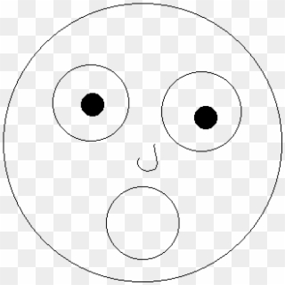 Suprised - Line Art, HD Png Download