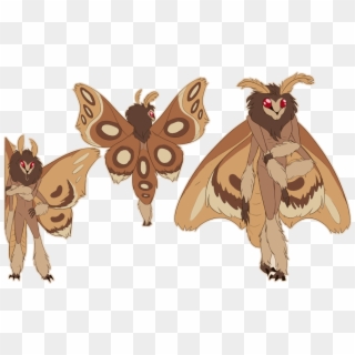 Finally Cleaned Up My Mothman Design - Cartoon, HD Png Download